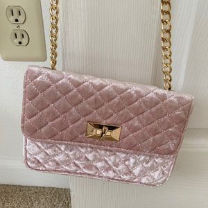 Crushed Velvet Small Crossbody